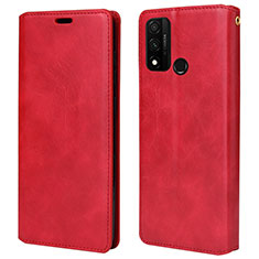 Coque Portefeuille Livre Cuir Etui Clapet T05 pour Huawei Nova Lite 3 Plus Rouge