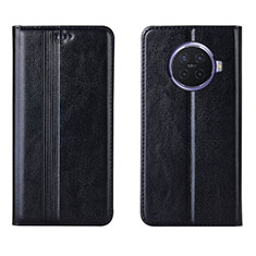 Coque Portefeuille Livre Cuir Etui Clapet T05 pour Oppo Ace2 Noir