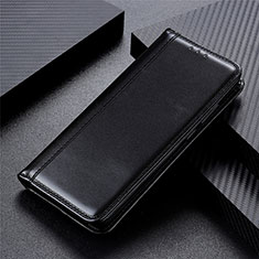 Coque Portefeuille Livre Cuir Etui Clapet T05 pour Oppo Reno4 Pro 5G Noir