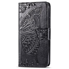 Coque Portefeuille Livre Cuir Etui Clapet T05 pour Xiaomi Mi 10 Noir