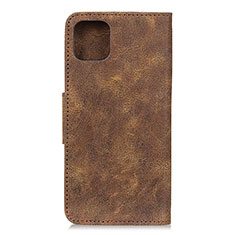 Coque Portefeuille Livre Cuir Etui Clapet T05 pour Xiaomi Mi 11 Lite 4G Marron