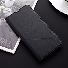Coque Portefeuille Livre Cuir Etui Clapet T06 pour Huawei Honor V20 Noir