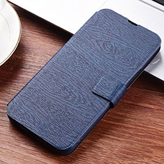 Coque Portefeuille Livre Cuir Etui Clapet T06 pour Huawei P30 Lite XL Bleu