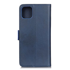 Coque Portefeuille Livre Cuir Etui Clapet T06 pour Xiaomi Mi 11 Lite 5G Bleu