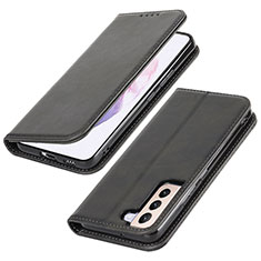 Coque Portefeuille Livre Cuir Etui Clapet T06D pour Samsung Galaxy S23 Plus 5G Noir