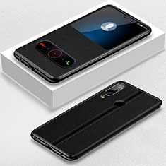 Coque Portefeuille Livre Cuir Etui Clapet T07 pour Huawei Honor 20i Noir