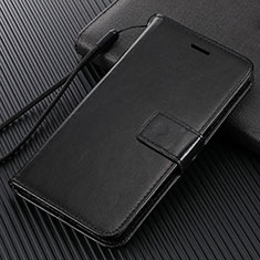 Coque Portefeuille Livre Cuir Etui Clapet T07 pour Huawei Honor View 30 Pro 5G Noir