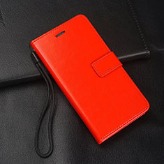 Coque Portefeuille Livre Cuir Etui Clapet T07 pour Huawei Nova 5 Pro Rouge