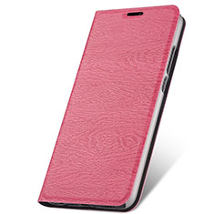 Coque Portefeuille Livre Cuir Etui Clapet T07 pour Huawei P20 Lite (2019) Rose