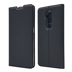 Coque Portefeuille Livre Cuir Etui Clapet T07 pour OnePlus 7T Pro Noir