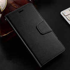 Coque Portefeuille Livre Cuir Etui Clapet T07 pour Oppo R15X Noir