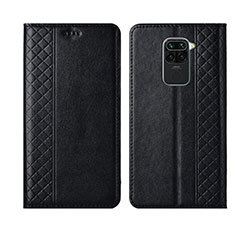 Coque Portefeuille Livre Cuir Etui Clapet T07 pour Xiaomi Redmi 10X 4G Noir