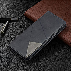 Coque Portefeuille Livre Cuir Etui Clapet T07 pour Xiaomi Redmi 9A Noir