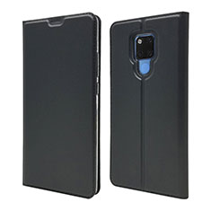 Coque Portefeuille Livre Cuir Etui Clapet T08 pour Huawei Mate 20 X 5G Noir