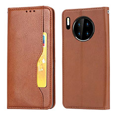 Coque Portefeuille Livre Cuir Etui Clapet T08 pour Huawei Mate 30 Pro 5G Orange