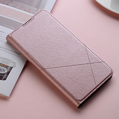 Coque Portefeuille Livre Cuir Etui Clapet T08 pour Xiaomi Mi 9T Pro Or Rose