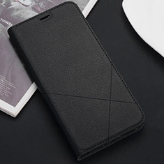 Coque Portefeuille Livre Cuir Etui Clapet T09 pour Huawei Mate 20 Noir