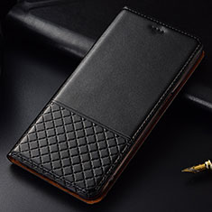 Coque Portefeuille Livre Cuir Etui Clapet T09 pour Huawei P30 Noir