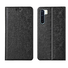 Coque Portefeuille Livre Cuir Etui Clapet T09 pour Oppo Find X2 Lite Noir