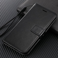 Coque Portefeuille Livre Cuir Etui Clapet T09 pour Oppo Find X2 Pro Noir