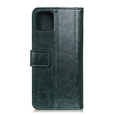 Coque Portefeuille Livre Cuir Etui Clapet T09 pour Xiaomi Mi 11 5G Vert