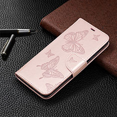 Coque Portefeuille Livre Cuir Etui Clapet T09 pour Xiaomi Redmi 9i Or Rose
