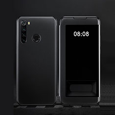 Coque Portefeuille Livre Cuir Etui Clapet T09 pour Xiaomi Redmi Note 8 Noir