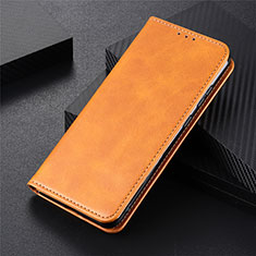 Coque Portefeuille Livre Cuir Etui Clapet T10 pour Huawei P Smart (2020) Orange