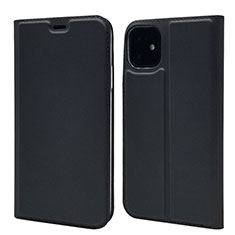 Coque Portefeuille Livre Cuir Etui Clapet T11 pour Apple iPhone 11 Noir