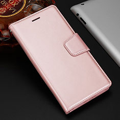 Coque Portefeuille Livre Cuir Etui Clapet T11 pour Huawei Mate 20 X 5G Or Rose