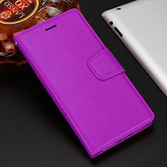 Coque Portefeuille Livre Cuir Etui Clapet T11 pour Huawei Mate 20 X 5G Violet
