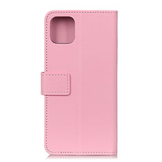Coque Portefeuille Livre Cuir Etui Clapet T12 pour Xiaomi Mi 11 5G Rose
