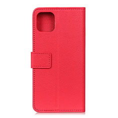 Coque Portefeuille Livre Cuir Etui Clapet T12 pour Xiaomi Mi 11 5G Rouge
