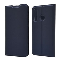 Coque Portefeuille Livre Cuir Etui Clapet T15 pour Huawei Honor 10i Bleu