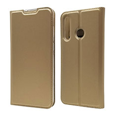 Coque Portefeuille Livre Cuir Etui Clapet T15 pour Huawei P Smart+ Plus (2019) Or