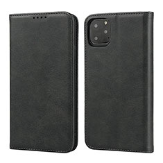 Coque Portefeuille Livre Cuir Etui Clapet T16 pour Apple iPhone 11 Pro Max Noir