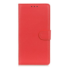 Coque Portefeuille Livre Cuir Etui Clapet T16 pour Samsung Galaxy Note 20 5G Rouge