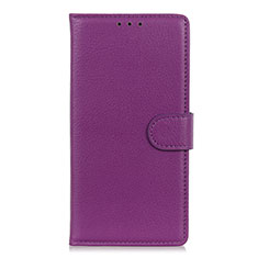 Coque Portefeuille Livre Cuir Etui Clapet T16 pour Samsung Galaxy Note 20 5G Violet