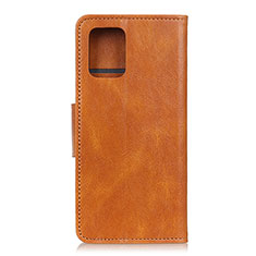 Coque Portefeuille Livre Cuir Etui Clapet T16 pour Xiaomi Mi 11 5G Marron