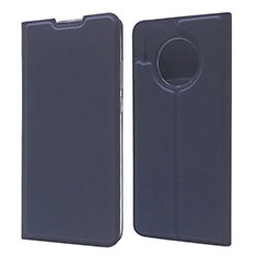 Coque Portefeuille Livre Cuir Etui Clapet T17 pour Huawei Mate 30 Bleu