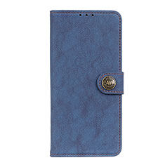 Coque Portefeuille Livre Cuir Etui Clapet T17 pour Samsung Galaxy Note 20 5G Bleu