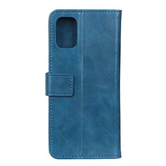 Coque Portefeuille Livre Cuir Etui Clapet T17 pour Xiaomi Mi 11 Lite 4G Bleu