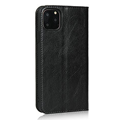 Coque Portefeuille Livre Cuir Etui Clapet T18 pour Apple iPhone 11 Pro Max Noir