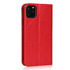 Coque Portefeuille Livre Cuir Etui Clapet T18 pour Apple iPhone 11 Pro Max Rouge