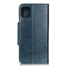 Coque Portefeuille Livre Cuir Etui Clapet T18 pour Xiaomi Mi 11 Lite 5G Bleu