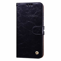 Coque Portefeuille Livre Cuir Etui Clapet T20 pour Huawei P40 Noir