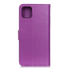 Coque Portefeuille Livre Cuir Etui Clapet T25 pour Xiaomi Mi 11 Lite 4G Violet