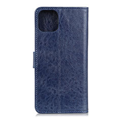 Coque Portefeuille Livre Cuir Etui Clapet T26 pour Xiaomi Mi 11 Lite 5G NE Bleu