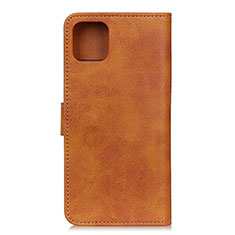 Coque Portefeuille Livre Cuir Etui Clapet T27 pour Xiaomi Mi 11 Lite 4G Marron