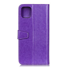 Coque Portefeuille Livre Cuir Etui Clapet T28 pour Xiaomi Mi 11 Lite 5G NE Violet